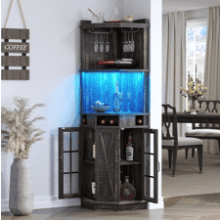 DWVO Corner Bar Cabinet