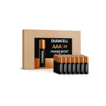 Duracell Coppertop AAA Batteries, 28 Count Pack