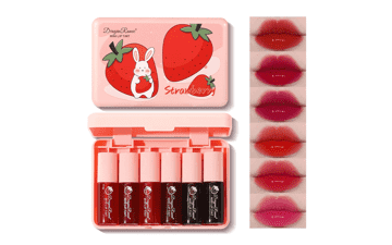 Eakroo 6 Colors Lip Tint Stain Mini Liquid Lipstick