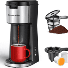 Famiworths Single Serve Coffee Maker