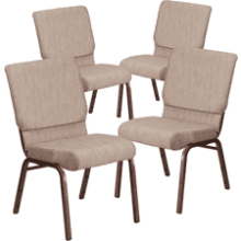 Flash Furniture 4 Pack HERCULES Series Church Chair