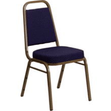 Flash Furniture 4 Pack HERCULES Series Trapezoidal Back Stacking Banquet Chair