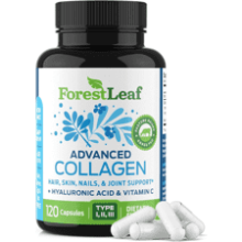 ForestLeaf Multi Collagen Pills with Hyaluronic Acid & Vitamin C