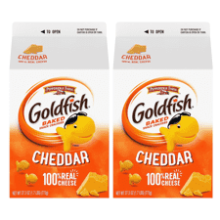 Goldfish Cheddar Crackers, 27.3 oz, 2 CT