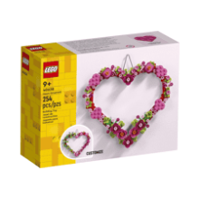 LEGO Heart Ornament Building Toy Kit