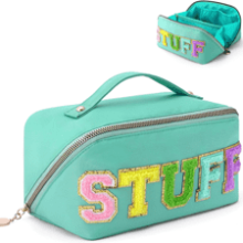 LONEDREAM Stoney Clover Preppy Makeup Bag