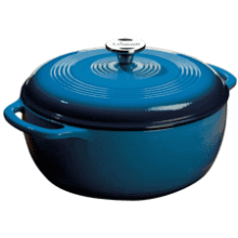 Lodge 6 Quart Enameled Cast Iron Dutch Oven