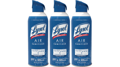 Lysol Air Sanitizer Spray, White Linen Scent