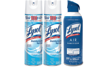 Lysol Disinfectant and Air Sanitizer Bundle