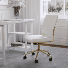 Martha Stewart Ivy Armless Swivel Task Chair