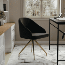 Martha Stewart Sora Stationary Swivel Task Chair