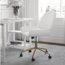 Martha Stewart Tyla Armless Swivel Task Chair