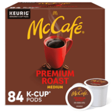 McCafe Premium Roast K-Cup Pods, 84 Count