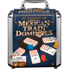 Mexican Train Dominoes Set Tile Board Game