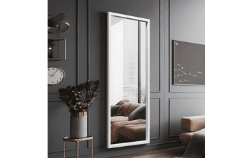 NeuType 44"x16" Wall-Mounted Mirror