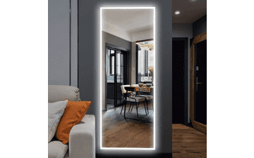 NeuType 65"x22" LED Mirror Full Length