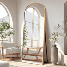 NeuType Arched Full Length Mirror