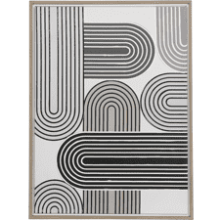 Novogratz Canvas Abstract Art Deco Wall Art