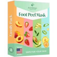 PLANTIFIQUE Foot Peeling Mask Combo 4 pack