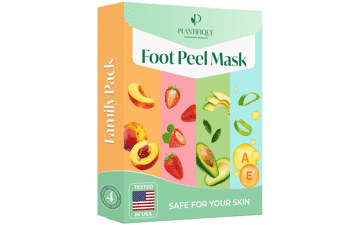 PLANTIFIQUE Foot Peeling Mask Combo 4 pack