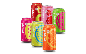 POPPI Sparkling Prebiotic Soda Variety Pack