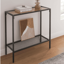 SAYGOER Glass Console Table