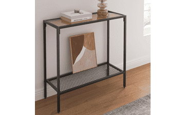 SAYGOER Glass Console Table