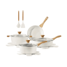 SENSARTE Nonstick Ceramic Cookware Set