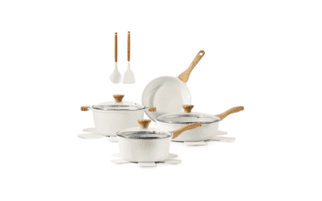 SENSARTE Nonstick Ceramic Cookware Set