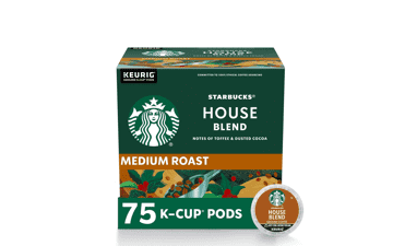 Starbucks Medium Roast House Blend K-Cup Coffee Pods