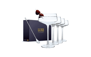 TAG Store Luxe Martini Glasses Set