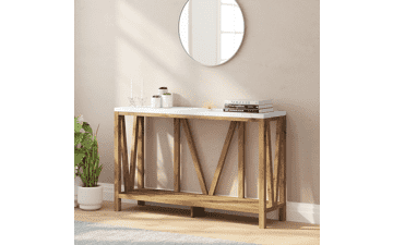 Taylor & Logan Cari 2-Tier Console Accent Table