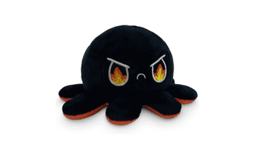 TeeTurtle Reversible Octopus Plushie