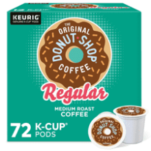 The Original Donut Shop Regular Keurig K-Cup Pods, 72 Count