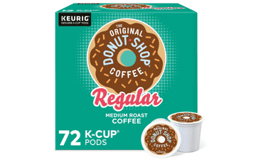 The Original Donut Shop Regular Keurig K-Cup Pods, 72 Count