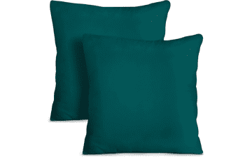 Utopia Bedding Throw Pillows Insert Pack of 2 Dark Teal 16 x 16 Inches Indoor Decorative Pillows