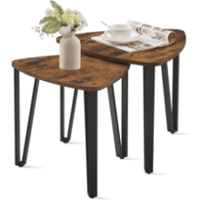 VASAGLE Nesting Coffee Tables