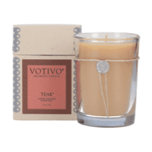 Votivo 6.8oz Teak Aromatic Candle