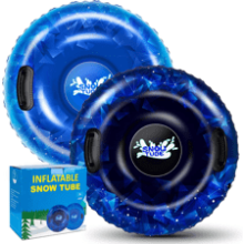 WOLKEK Snow Tube for Kids and Adults