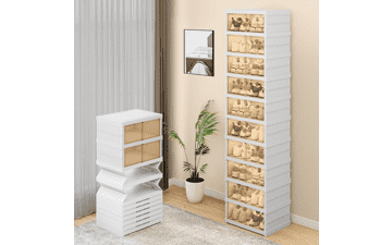 YITAHOME 10 Tiers Shoe Box