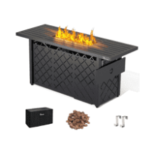 YITAHOME 57 Inch Propane Fire Pit Table