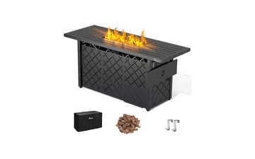 YITAHOME 57 Inch Propane Fire Pit Table