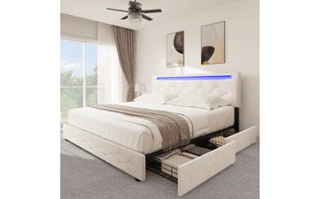 YITAHOME Bed Frame Queen Size