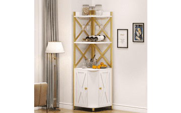 YITAHOME Corner Bar Cabinet