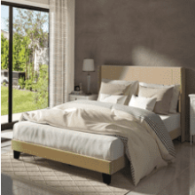 YITAHOME King Size Upholstered Bed Frame