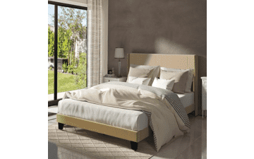 YITAHOME King Size Upholstered Bed Frame