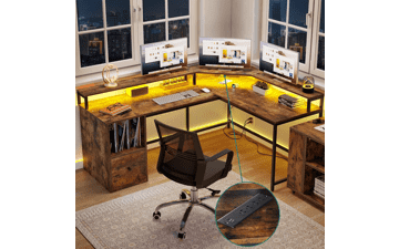 YITAHOME L Shaped Desk