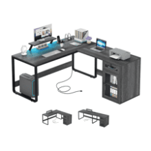 YITAHOME L Shaped Desk