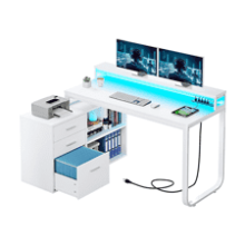 YITAHOME L Shaped Desk