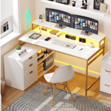 YITAHOME L Shaped Desk